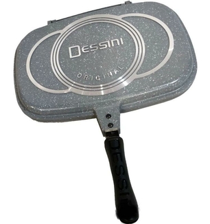 Сковорода для гриля двойная Dessini Original De-32 (32см), фото №3