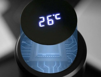 Умный термос Vienne с температурным дисплеем и сеткой 0,5 л, фото №5