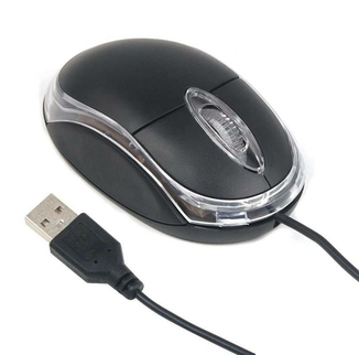 Проводная компьютерная мышка Mouse Mini Kw-01, фото №2