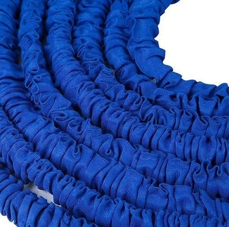 Садовый шланг для полива Xhose 45 м с распылителем blue, фото №7