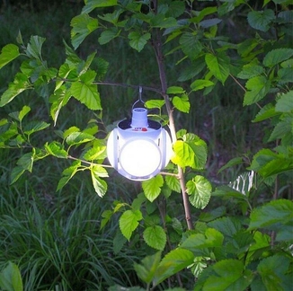 Аккумуляторная кемпинговая лампа светильник Solar emergency charging lamp 2029, фото №5
