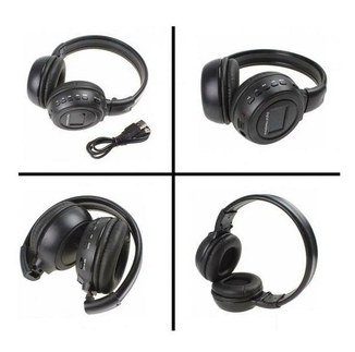Беспроводные Bluetooth stereo наушники Wireless n65 bt, black, photo number 3