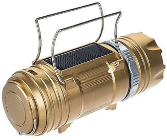 Кемпинговый фонарь Gsh-9688 gold (солнечная панель, power bank), numer zdjęcia 3