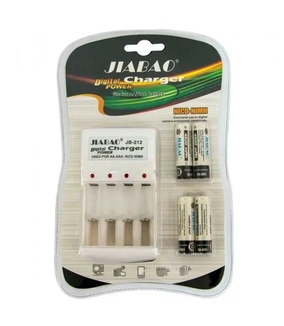 Зарядное устройство Jiabao Digital Charger Jb-212 с АА аккумуляторами, photo number 3