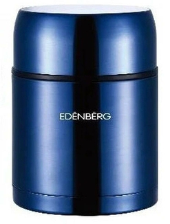 Термос пищевой металлический Edenberg Eb-3508 dark blue, 0,5 л, фото №2
