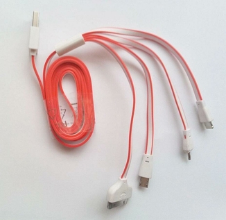 Универсальное кабель для зарядки телефонов 4 в 1 (Iphone), numer zdjęcia 2