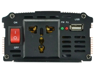 Инвертор преобразователь напряжения Ukc Power Invertor 12v-220v 1500w, gold, photo number 4