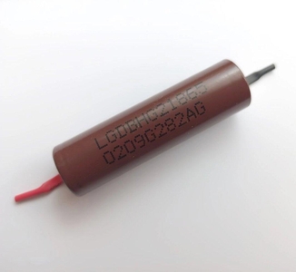 Аккумулятор Lgdbhg21865 18650 Li-Ion 3000 mAh, 3.7v под пайку, numer zdjęcia 2