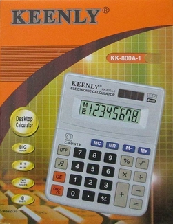 Калькулятор настольный Keenly KK-800A-1, numer zdjęcia 2
