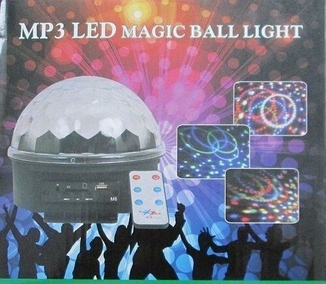 Лазер диско Magic Ball с флешкой, Bluetooth, фото №3