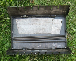 Раскладной мангал чемодан на 8 шампуров 2мм, фото №4