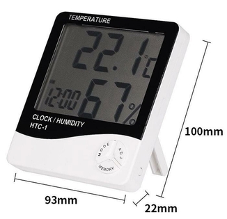 Цифровой термометр гигрометр Htc-1, photo number 3