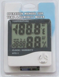 Цифровой термометр гигрометр Htc-1, photo number 6