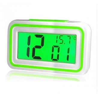 Говорящие настольные часы Kk-9905tr с подсветкой, green вставка, numer zdjęcia 2