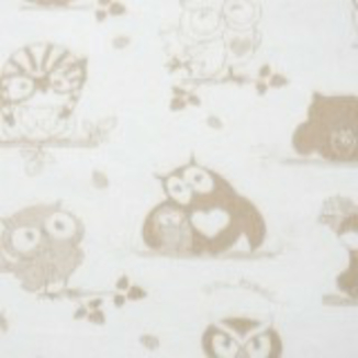 Детское одеяло хлопок совы Ярослав, одеяло байковое, фото №4