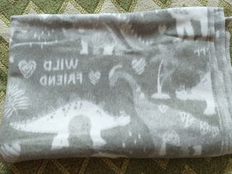 Одеяло детское хлопок динозавры Ярослав, одеяло байковое, фото №8