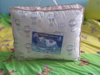 Одеяло и подушка комплект детский Ярослав, фото №4