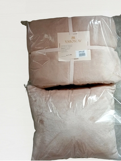 Подарочный набор плед флисовый  и подушка , флисовое покрывло  Ярослав, фото №4