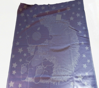 Детское одеяло хлопок звёзды 100х140 см Ярослав, одеяло байковое, фото №3