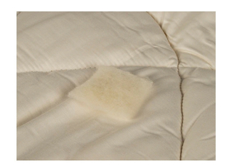 Одеяло стеганое меринос 190х205 см, одеяло из шерсти мериноса зимнее Ярослав, numer zdjęcia 4