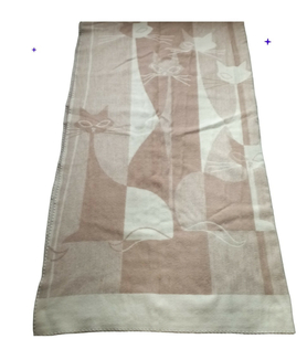 Одеяло из шерсти мериноса коты 190х205 Ярослав, фото №3