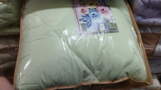 Одеяло стеганое бязь/силикон 190х205 см Ярослав, силиконовое одеяло, фото №8