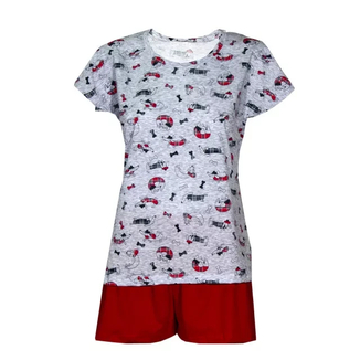 Пижама хлопковая, комплект для сна шорты и футболка Ярослав 46, фото №8