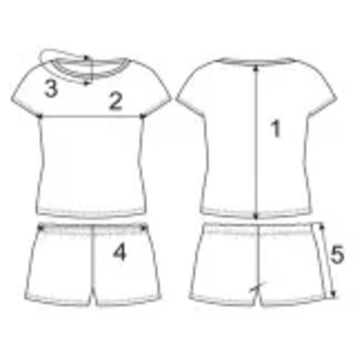 Пижама хлопковая, комплект для сна шорты и футболка Ярослав 48, фото №7