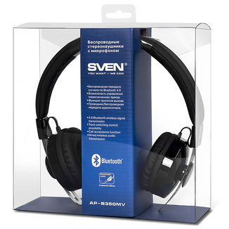Słuchawki SVEN AP-B350MV (Bluetooth) z mikrofonem, numer zdjęcia 6