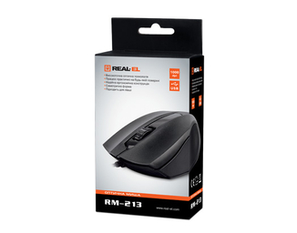 Мышка REAL-EL RM-213 USB, фото №3