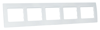 Рамка SVEN SE-500 пятиместная белая, фото №2