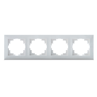 Рамка SVEN SE-60004 чотиримісна біла, фото №3