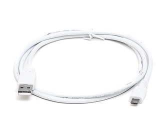 Кабель REAL-EL USB2.0 microUSB type B 0.5m белый, фото №2