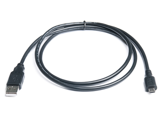 Кабель REAL-EL USB2.0 microUSB type B 1,8m чорний, фото №2