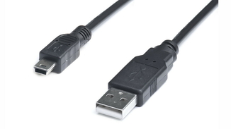 Кабель REAL-EL USB2.0 miniUSB type B 1,8m чорний, numer zdjęcia 4