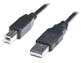 Кабель REAL-EL USB2.0 AM-BM (інтерфейсний) 1,8m чорний, numer zdjęcia 3