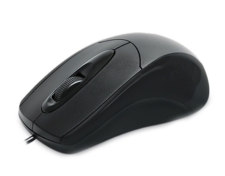 Мышка REAL-EL RM-207 USB черная, фото №2