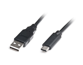 Кабель REAL-EL USB2.0 AM-Type C 1m чорний, photo number 4