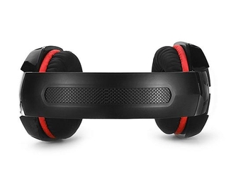 Навушники GDX-8000 VIBRATION SURROUND 7.1 BACKLIT black-red ігрові з мікрофоном USB, фото №4