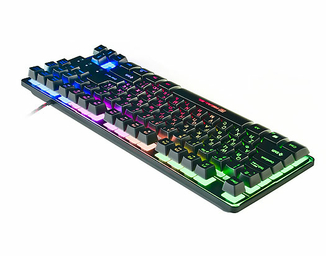 Клавіатура REAL-EL Gaming 8710 TKL Backlit USB ігрова з підсвічуванням, numer zdjęcia 7