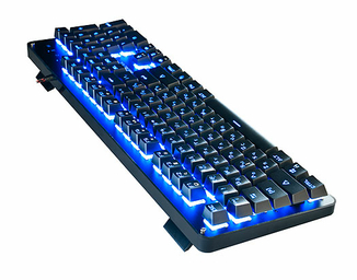 Клавиатура REAL-EL M47 RGB USB механическая игровая с подсветкой, photo number 7