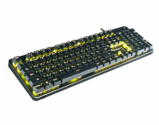 Клавиатура REAL-EL M47 RGB USB механическая игровая с подсветкой, photo number 9