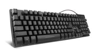 Клавіатура REAL-EL Comfort 7090 Backlit USB чорна з підсвічуванням, numer zdjęcia 10