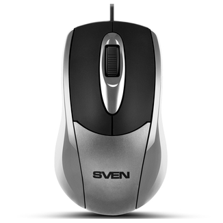Мышка SVEN RX-110 USB серебро, фото №3