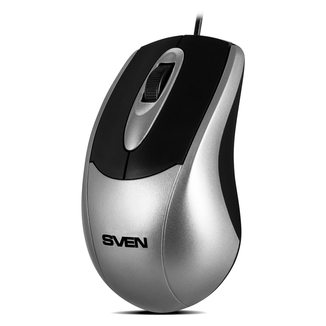 Мышка SVEN RX-110 USB серебро, фото №6