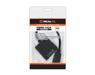 Адаптер REAL-EL HDMI-VGA, фото №3