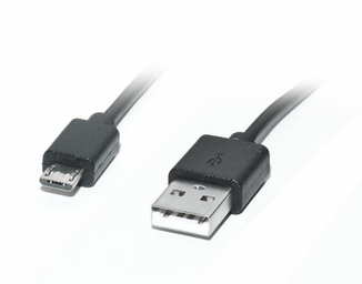 Кабель REAL-EL USB 2.0 Pro AM-microUSB type B 0.6m чорний, фото №4