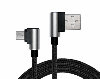 Кабель REAL-EL USB 2.0 Premium AM-microUSB type B 1m чорний, фото №2