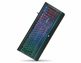Клавіатура REAL-EL Comfort 8000 Backlit USB чорна з підсвічуванням, numer zdjęcia 4