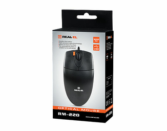 Мишка REAL-EL RM-220 USB, фото №3